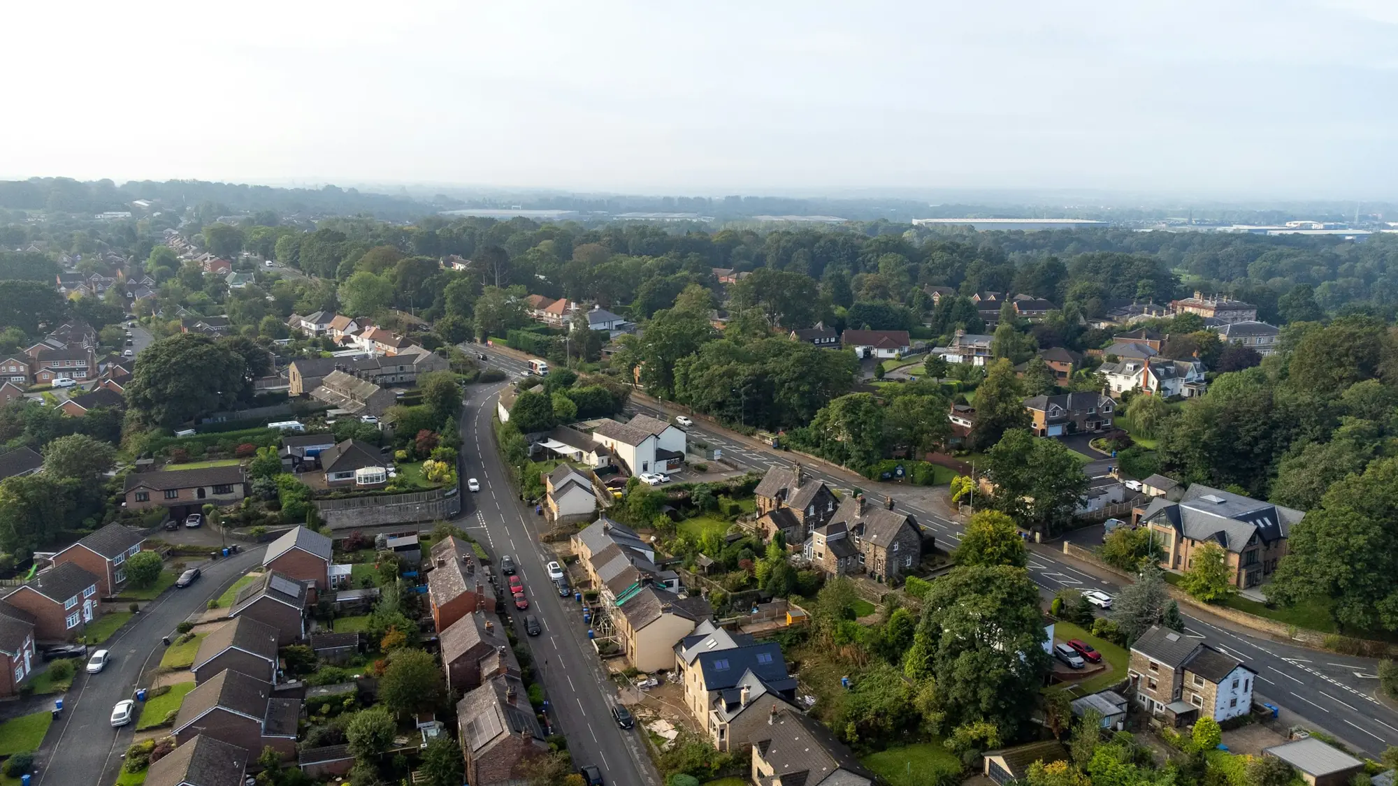 Drone as-built survey of completed site